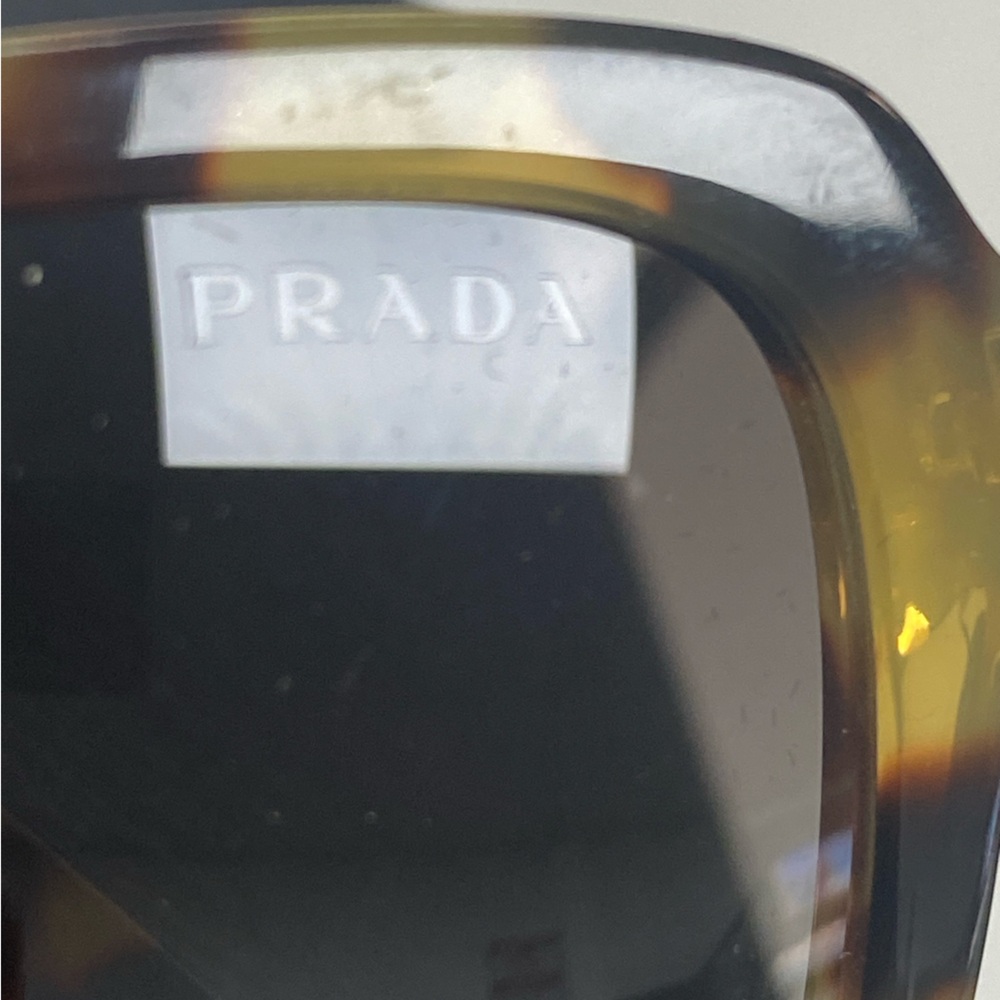 Prada Brown Tortoise Sunglasses - Picture 9 of 11
